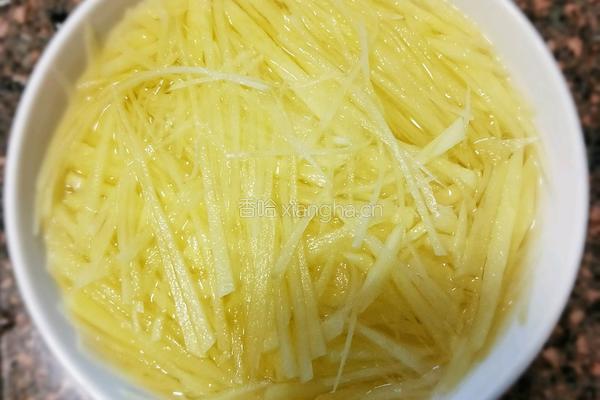 清炒土豆丝的做法图解3
