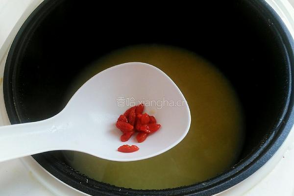 小米山药粥的做法图解7