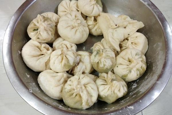 包子(韭菜鸡蛋)的做法图解9
