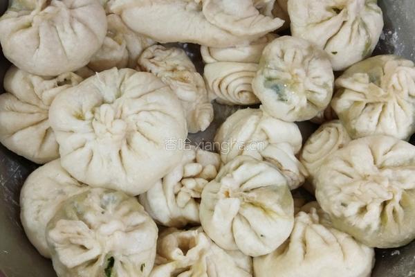 包子(韭菜鸡蛋)的做法图解8