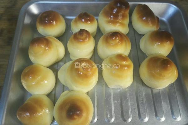 奶香面包的做法图解9