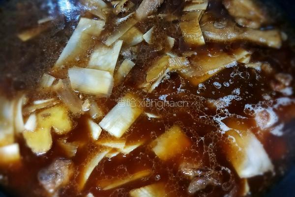 酸笋焖鸭的做法图解12