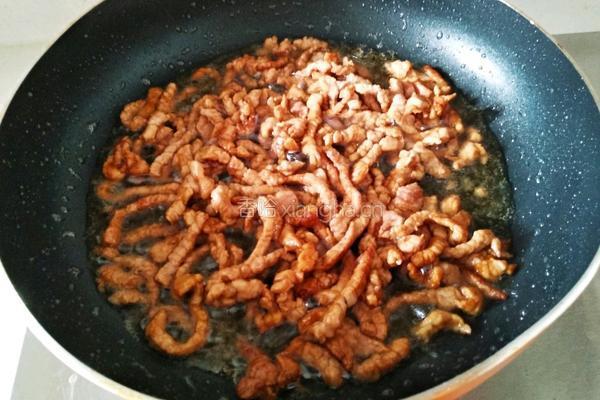 扬州干丝炒肉丝的做法图解9