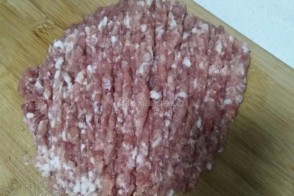 糯米肉丸子的做法图解1