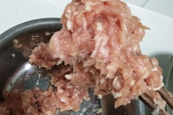 香菇酿肉丸子的做法图解6