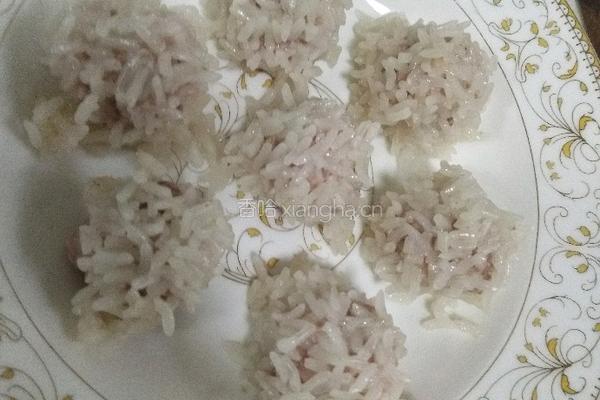 糯米肉丸子的做法图解8