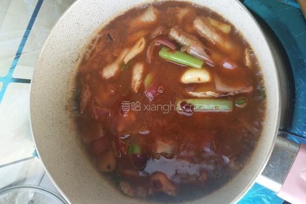 肉蟹煲的做法图解12
