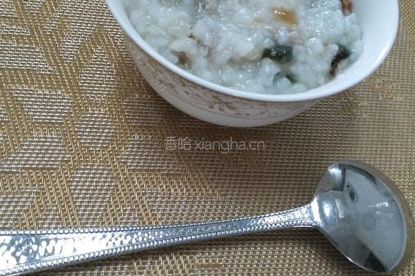 皮蛋瘦肉粥的做法图解9