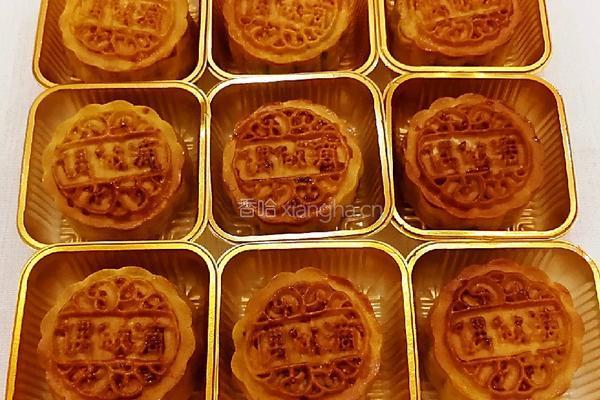 腰果五仁月饼的做法图解14
