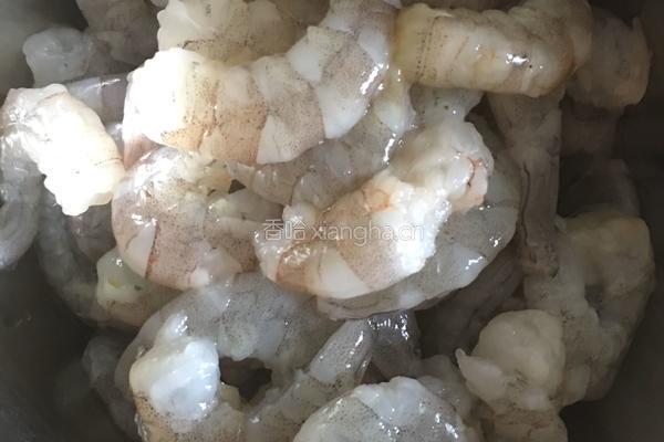 虾肉馄饨的做法图解2