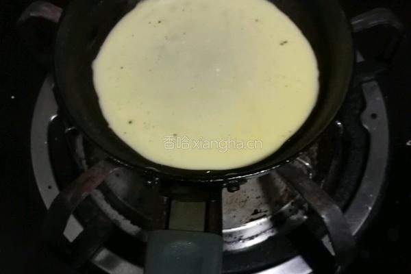 鸡蛋薄饼的做法图解2