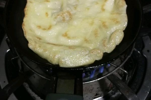 鸡蛋薄饼的做法图解4