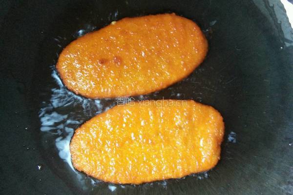 鸡蛋配鸡排炒饭的做法图解4