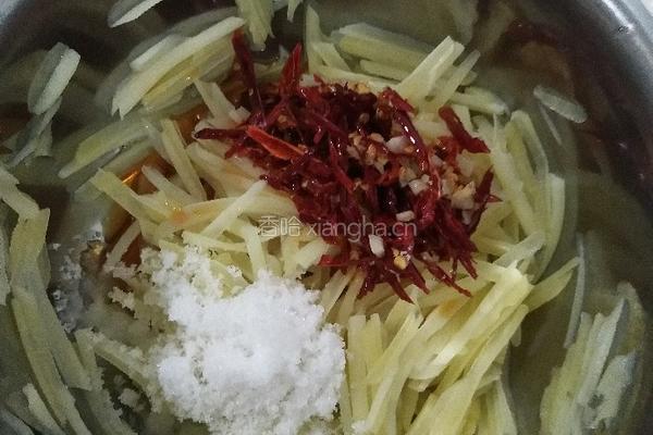 凉拌土豆丝的做法图解10