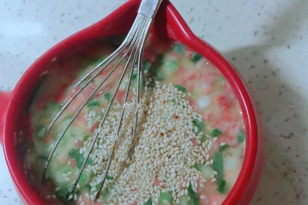 胡萝卜鸡蛋饼的做法图解5
