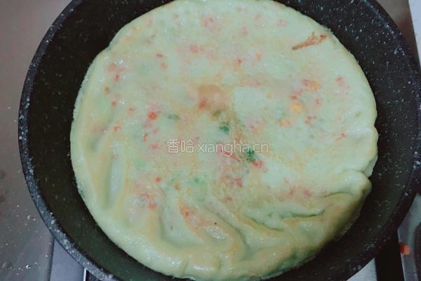 胡萝卜鸡蛋饼的做法图解8