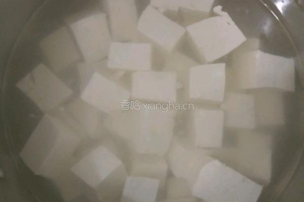 麻婆豆腐的做法图解3