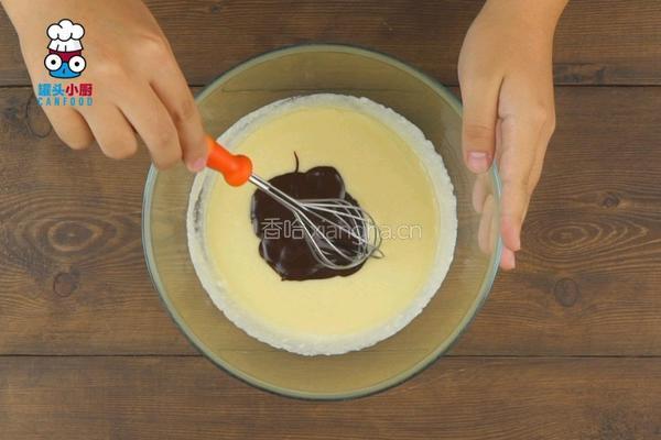 无油低卡豆腐布朗尼的做法图解2