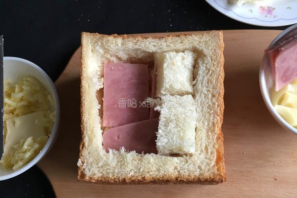 奶酪火腿面包的做法图解8