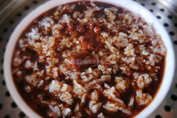 糯米粉蒸肉的做法图解9