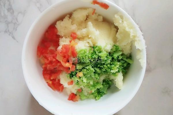 多彩土豆条的做法图解9