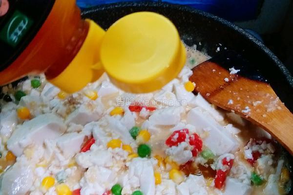虾仁豆腐羹的做法图解14