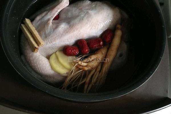 鲜参鸭汤的做法图解3