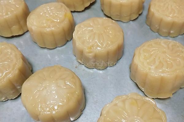 流心奶黄月饼的做法图解7