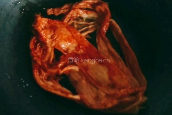 辣白菜粉丝的做法图解3