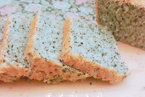 吐司面包（黑芝麻味）的做法图解13