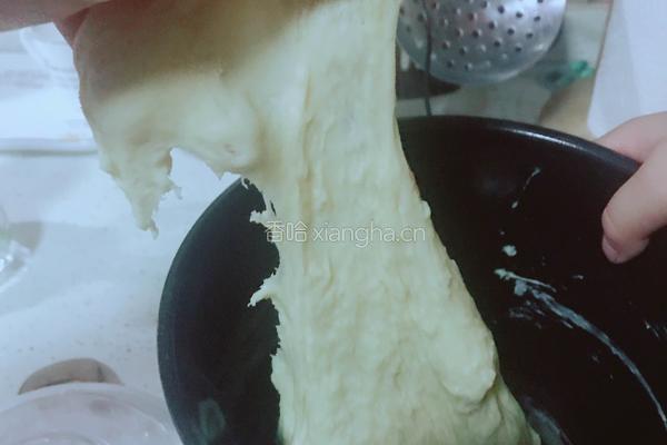 吐司面包（黑芝麻味）的做法图解2