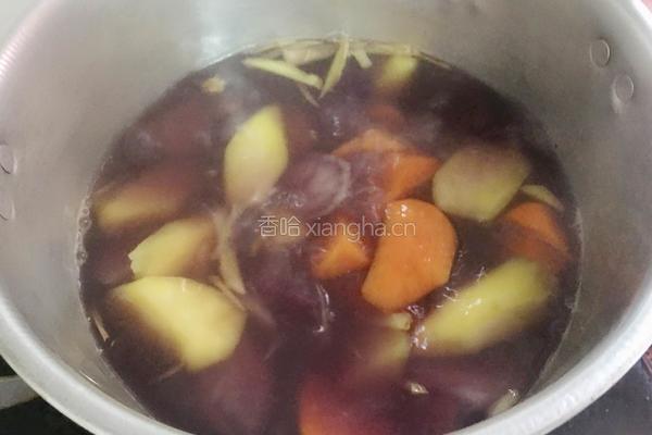 红糖番薯糖水的做法图解4