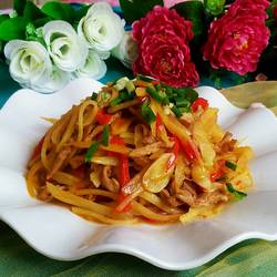 土豆炒肉丝的做法[图]
