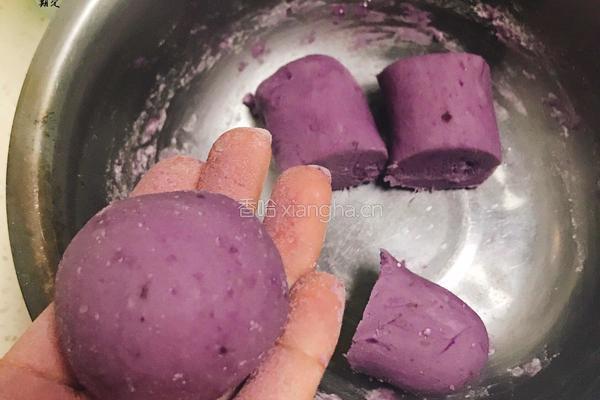 紫薯月饼的做法图解7