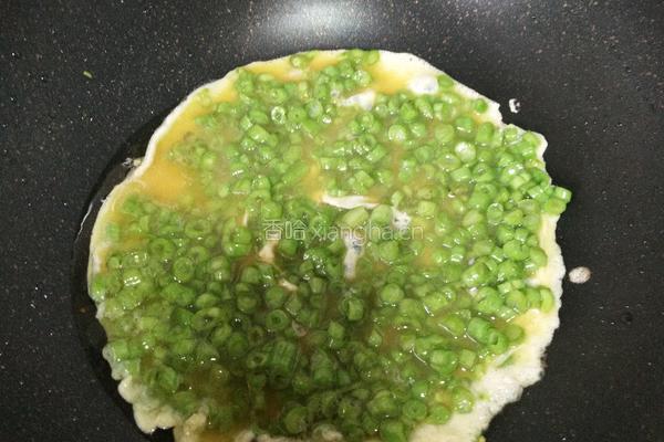 豆角煎鸡蛋的做法图解12