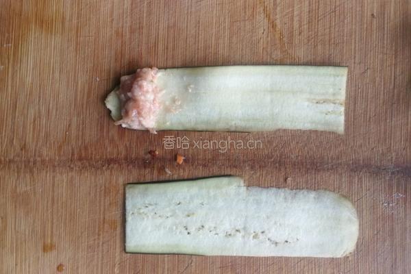茄包肉的做法图解3