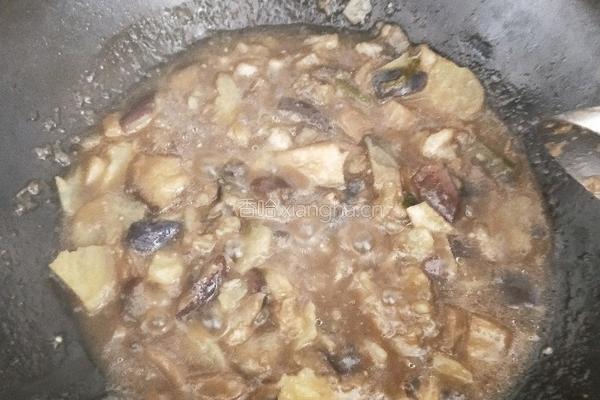 土豆炖茄子的做法图解8