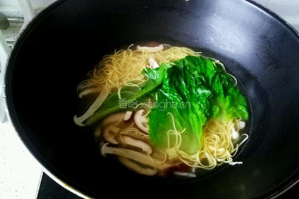 鸡蛋汤面的做法图解6