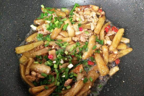 肉末茄子的做法图解13