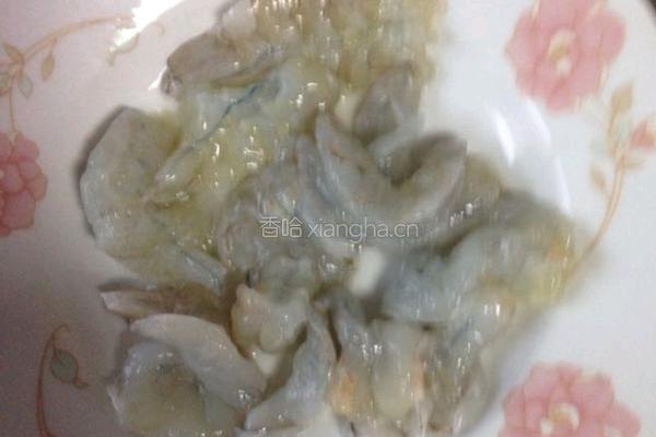 虾滑汤的做法图解2