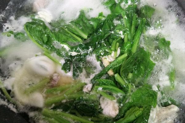 芥菜瘦肉鸡蛋汤的做法图解6