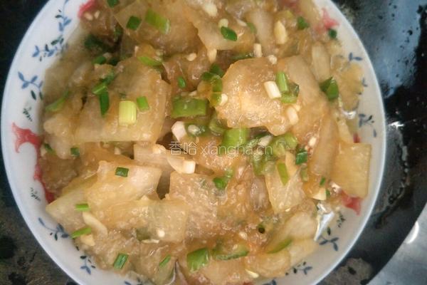 炒冬瓜的做法图解5