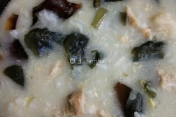 皮蛋瘦肉粥