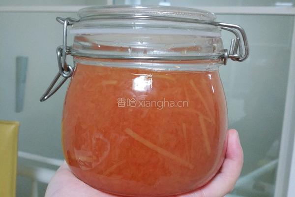 百花蜂蜜柚子茶的做法图解10