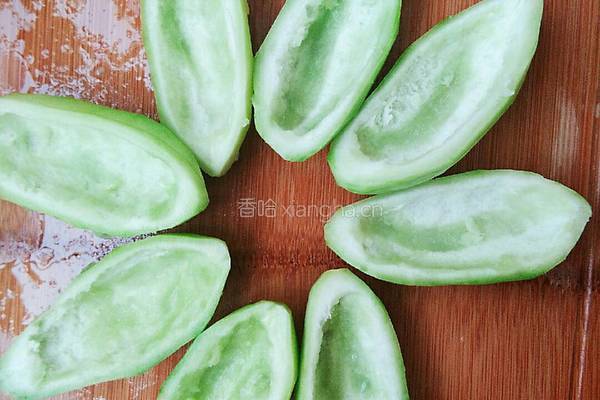 老鼠瓜炒肉的做法图解4