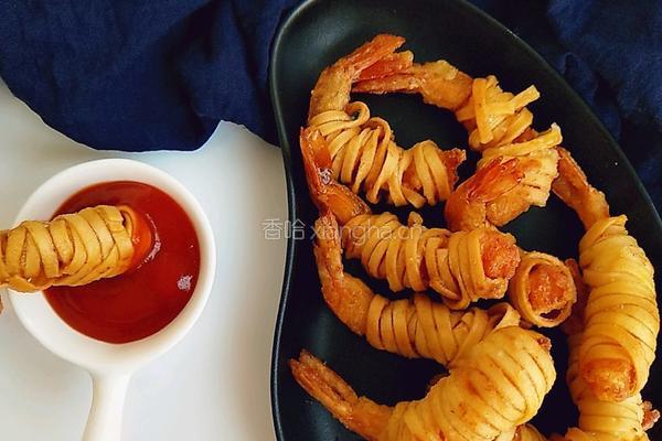 超级有文艺范的千丝万缕虾的做法图解12
