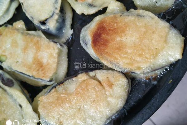 烙茄饼的做法图解6