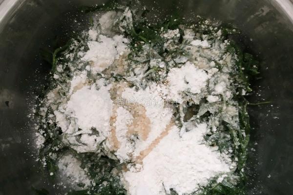 客家蒸艾草丸子的做法图解4