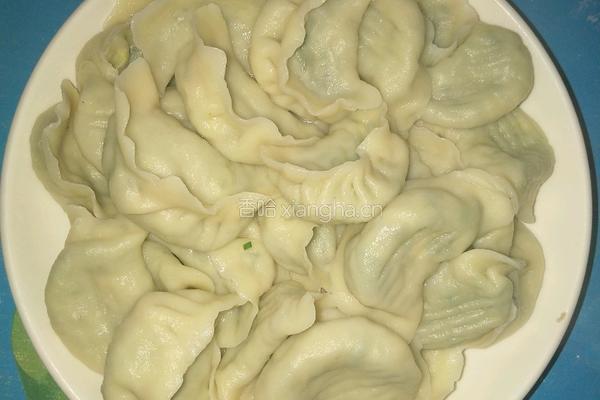 韭菜鸡蛋粉丝虾皮饺子的做法图解23
