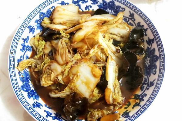 家常醋溜白菜的做法图解8